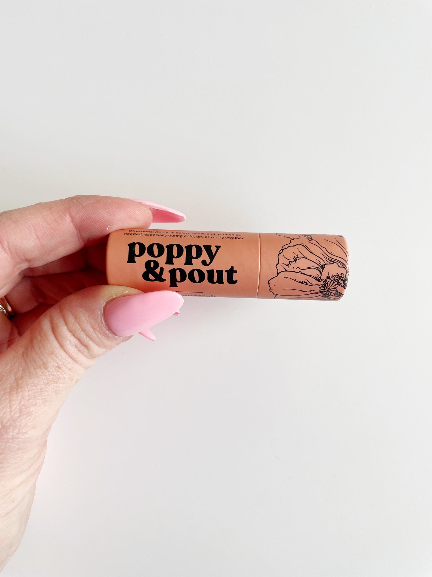 Pink Grapefruit Lip Balm